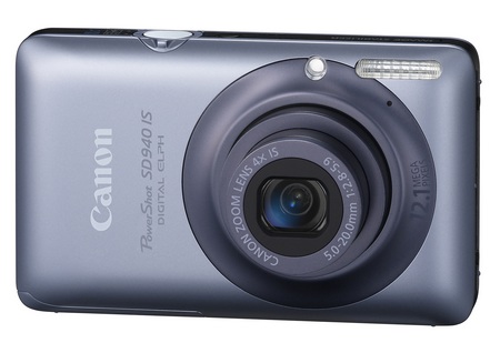 Canon PowerShot SD940 IS Digital ELPH Camera blue