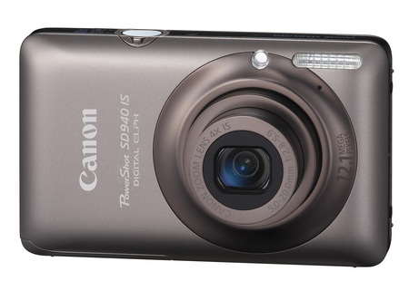 Canon PowerShot SD940 IS Digital ELPH Camera brown