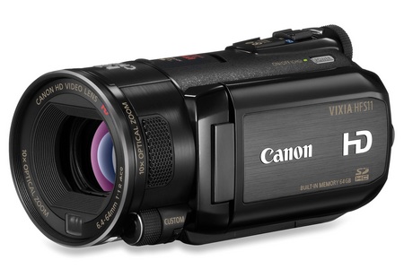 Canon VIXIA HF S11 Full HD Camcorder angle