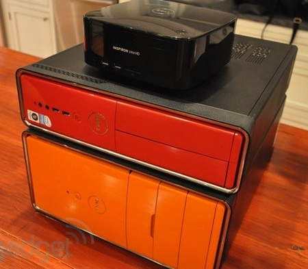 Dell Inspiron Zino HD HTPC size compared