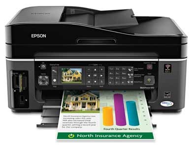 Epson WorkForce 610 WiFi-enabled All-in-One Printer