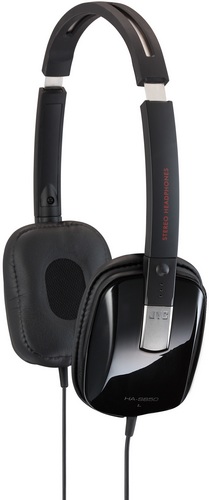 JVC Black Series HA-S650 foldable headphones