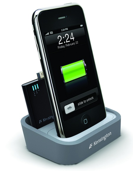 Kensington iPhone iPod Charging Dock with Mini Battery Pack