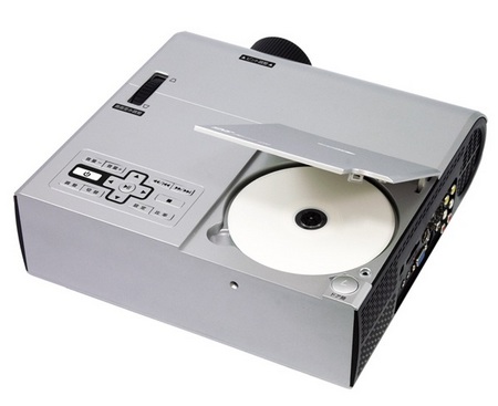 Kumazaki-Aim NRT-350 Projector with built-in DVD Player