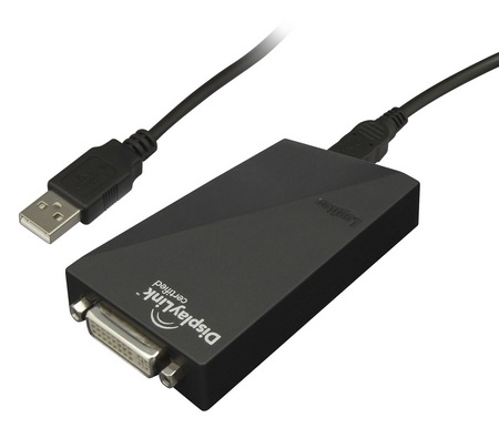 Logitec LDE-WX015U USB-to-DVI Dongle is DisplayLink Certified