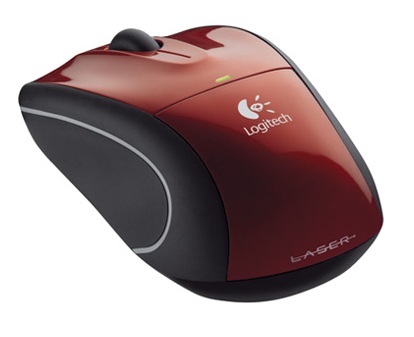 Logitech Wireless Mouse M505 Red