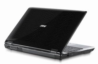 MSI Bravo EX628 Multimedia Notebook