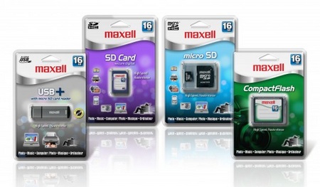 Maxell intros new Flash Memory Cards and USB Drives