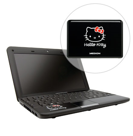 Medion S1211 Hello Kitty Netbook Black