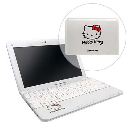 Medion S1211 Hello Kitty Netbook White