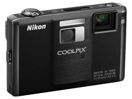 Nikon CoolPix S1000pj Camera with Built-in Projector angle right