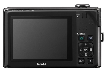 Nikon CoolPix S1000pj Camera with Built-in Projector back