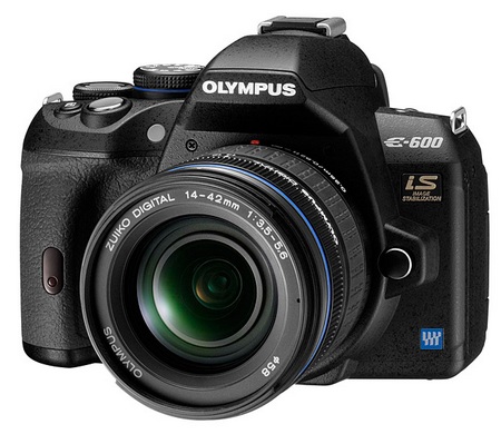 Olympus E-600 Entry-Level DSLR front