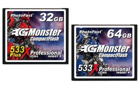 PhotoFast G-Monster 533X Plus CompactFlash