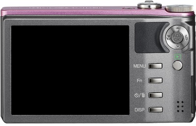 Ricoh CX2 10X Super-zoom Compact Camera back