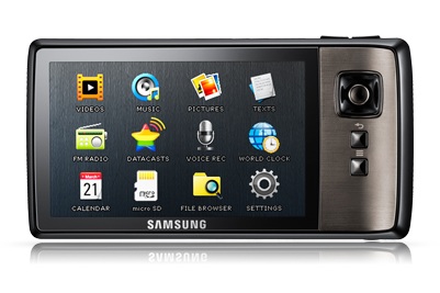 Samsung YP-CP3 PMP Launched front