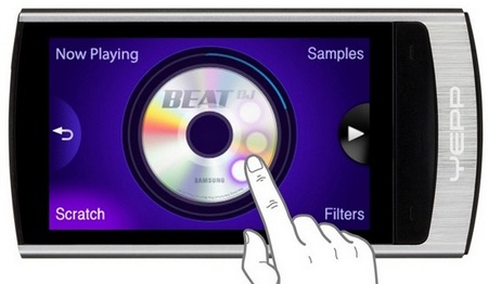 Samsung YP-R1 Beat DJ TouchWiz PMP DJ UI