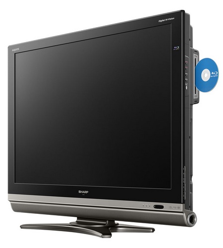 Sharp AQUOS DX2 HDTV with built-in Blu-ray Recording