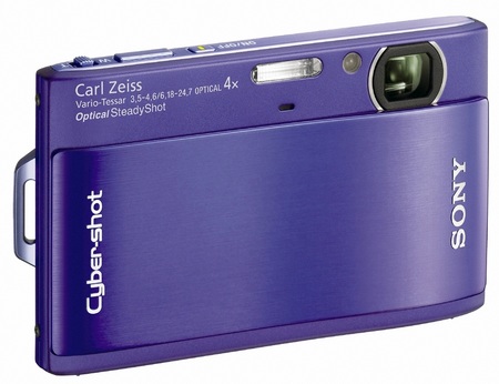 Sony Cyber-shot DSC-TX1 Slimline Digital Camera purple