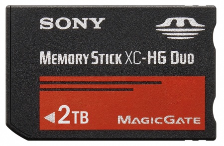 Sony Memory Stick XC memory card