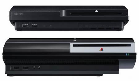 Sony PlayStation 3 slim vs PS3 front