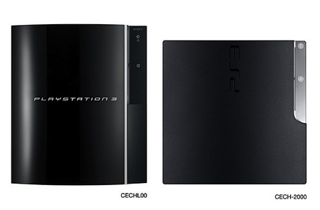 Sony PlayStation 3 vs PS3 top