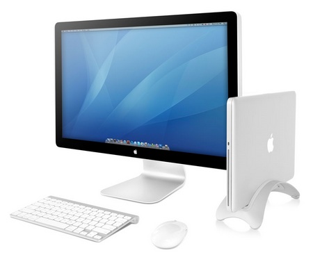 TwelveSouth BookArc MacBook Desktop Stand with cinema display