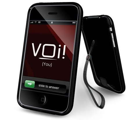 VOi! Lorem Hard-Shell Case for iPhone3G 3GS Obsidian