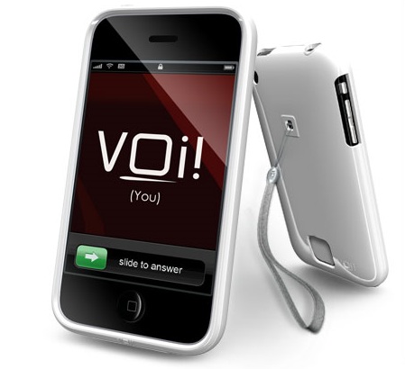 VOi! Lorem Hard-Shell Case for iPhone3G 3GS Phamtom Mist