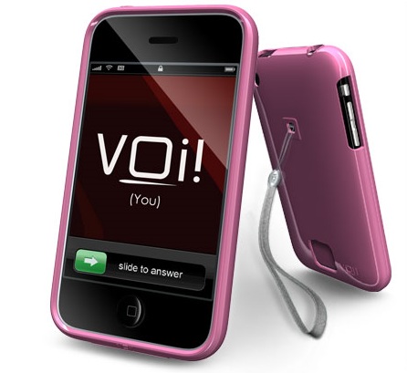 VOi! Lorem Hard-Shell Case for iPhone3G 3GS Sudden Blush