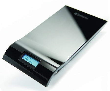 Verbatim InSight 500GB USB Hard Drive with Always On LCD