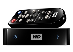 Western Digital WD TV Mini HD Media Player with remote