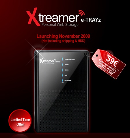 Xtreamer eTRAYz 2-Bay NAS