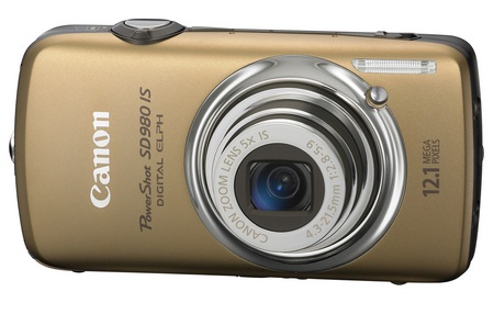 canon PowerShot SD980 IS Digital ELPH Camera gold