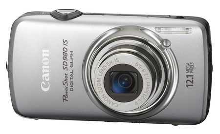 canon PowerShot SD980 IS Digital ELPH Camera silver