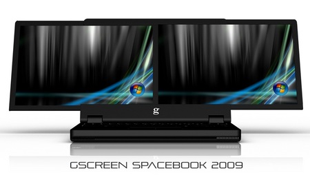 gScreen Spacebook Dual-Screen Notebook 1