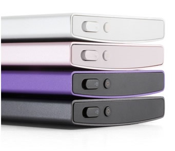 iRiver E200 aluminum PMP colors