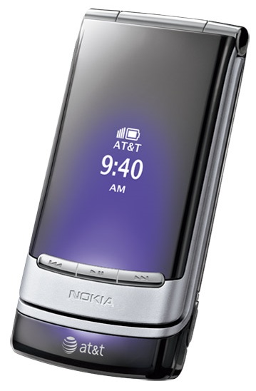 AT&T Nokia Mural Clamshell purple