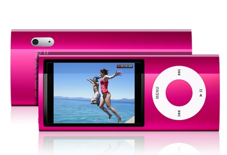 Apple iPod nano 5G gets Camera and FM Radio pink