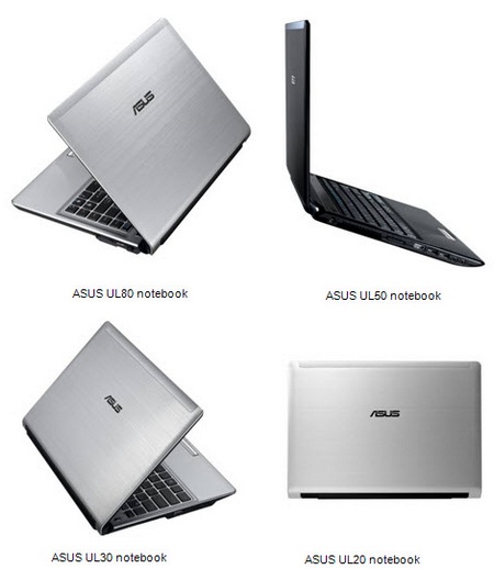 Asus UL Series has UnLimited Possibilities