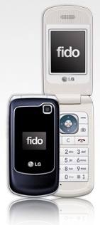 Fido LG GB250 Clamshell