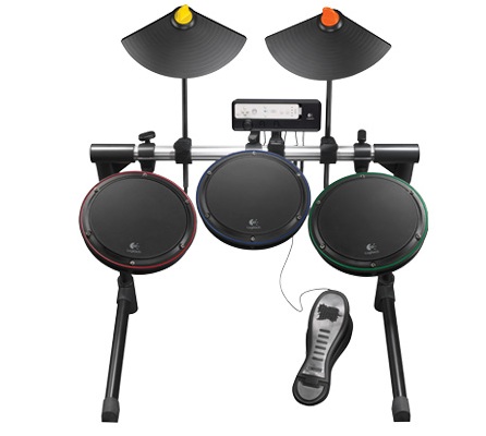 Logitech Wireless Drum Controller for Wi front