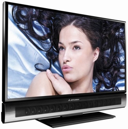 Mitsubishi Diamond Unisen HDTV with VUDU Streaming