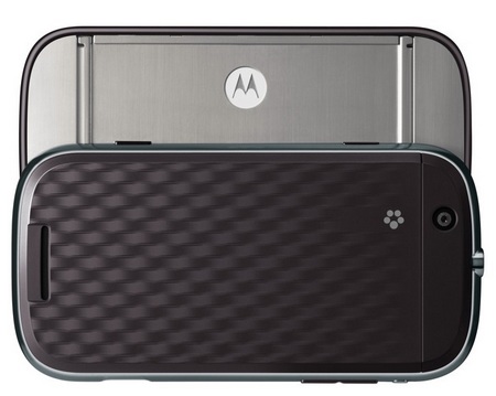 Motorola CLIQ Android Phone with MOTOBLUR back