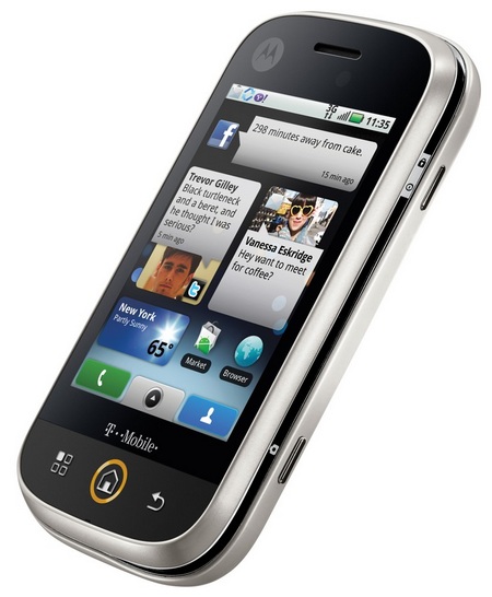 Motorola CLIQ Android Phone with MOTOBLUR right