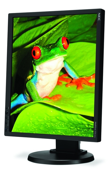 NEC MultiSync EA190M Commercial LCD display vertical view