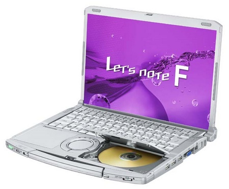 Panasonic Let's Note CF-F8 ultra portable notebook