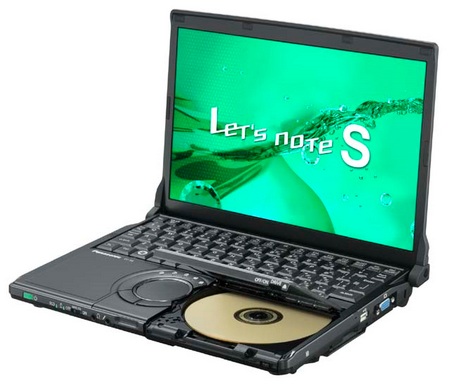 Panasonic Let's Note CF-S8 ultra portable notebook