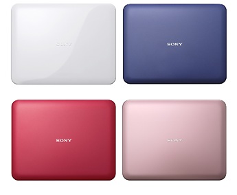 Sony DVP-FX730 portable DVD player colors