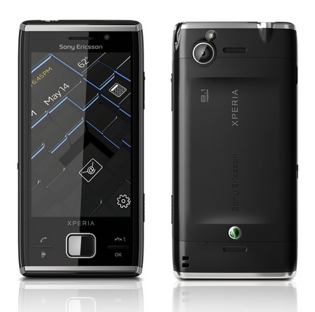 Sony Ericsson XPERIA X2 WM6.5 Smartphone front back